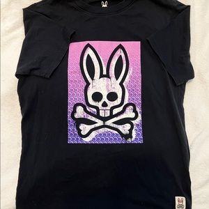 Boys Psycho Bunny short sleeve graphic T-shirt size L 14/16